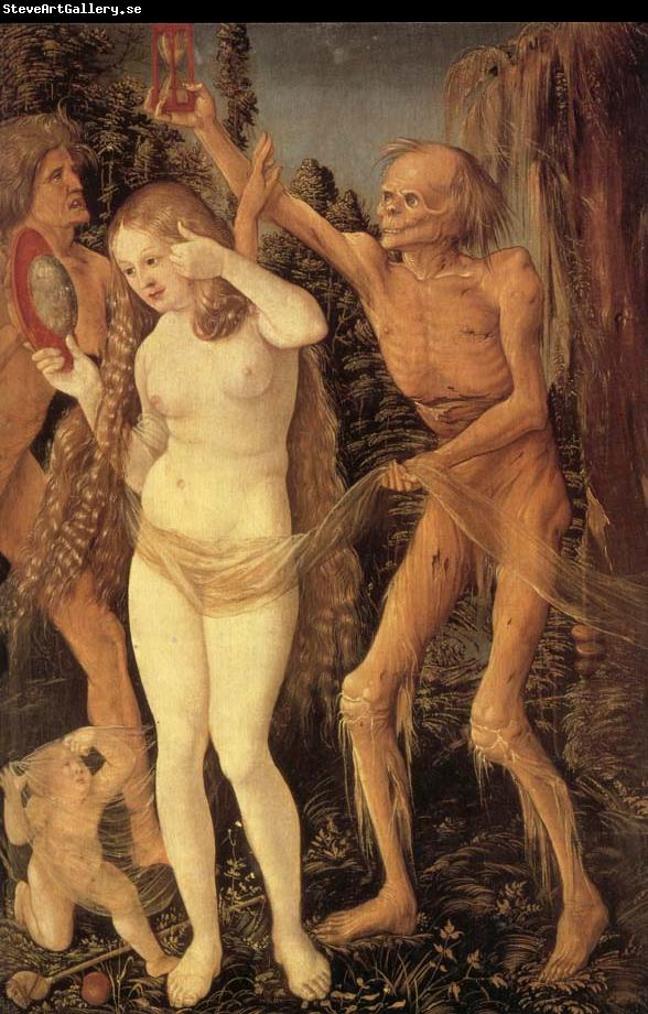 Hans Baldung Grien The Three Stages of Life,with Death